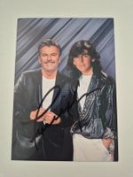 Autogrammkarte Thomas Anders Originalunterschrift