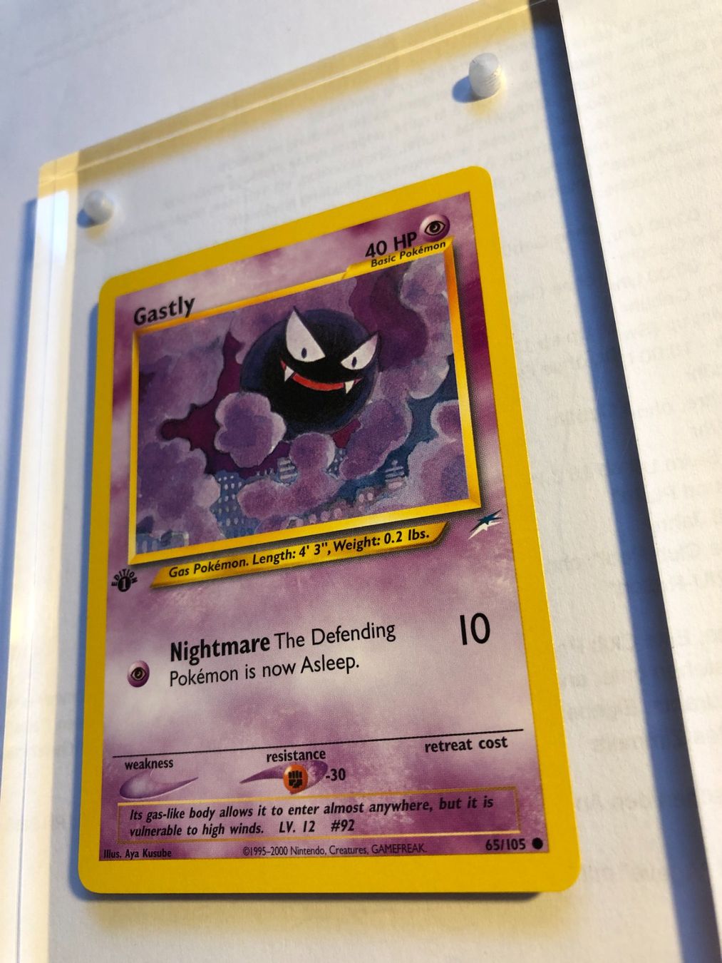 Carte collezionabili: Gastly 1st Neo Destiny - MINT - ab 1.- – Usato da Giubiasco venduto da dan_pr8b 2