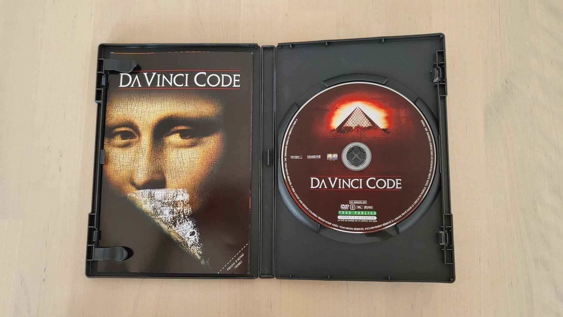 Tutti i DVDs: DVD Da Vinci Code, Version Longue + Anges & Démons – Usato da Riddes venduto da Grumpyrelie 2