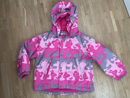 Reima Tec Kinder Winterjacke pink gemustert Grösse 98