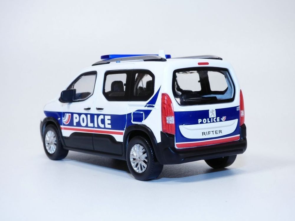 Peugeot Partner II Police Nationale 2017 - Miniature Norev 1/18 (184891)