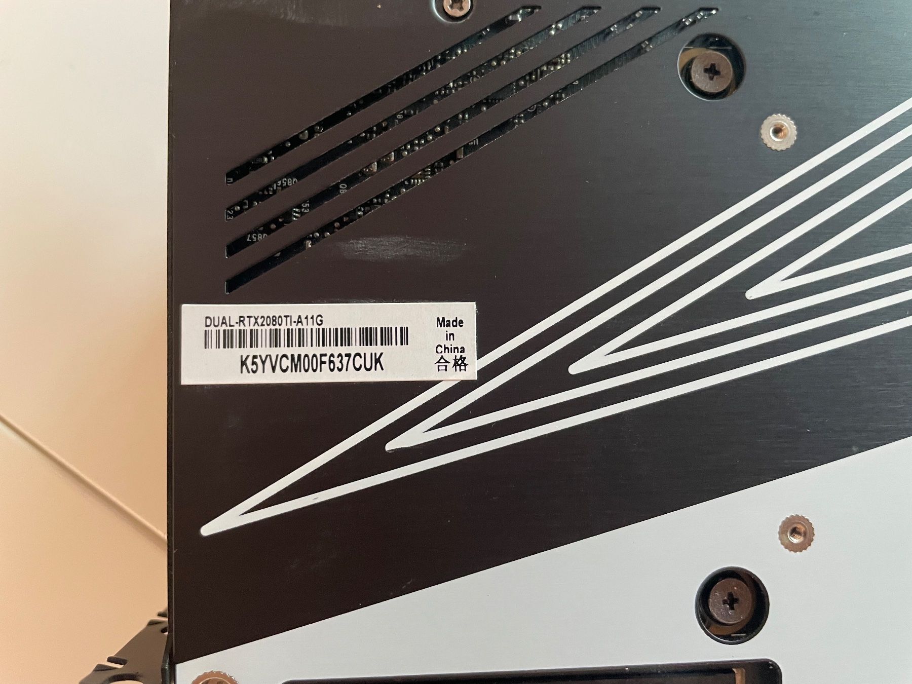 Asus Grafikkarten: Grafikkarte Asus RTX 2080   A11G – Gebraucht aus Dällikon von buyandbehappy 5