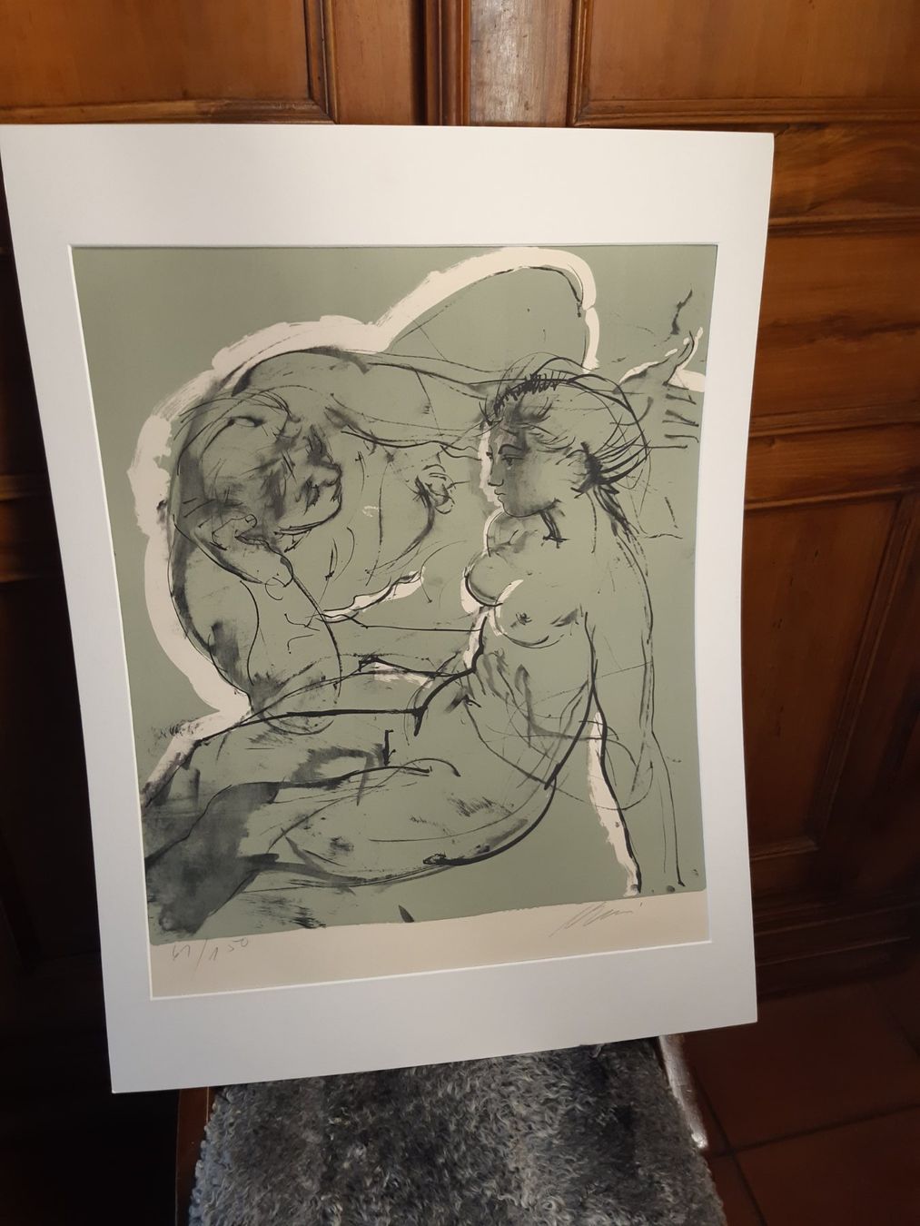 Grafica & Litografie: Litho 2 Farbig Hans Erni – Usato da Röschenz venduto da Zorro046