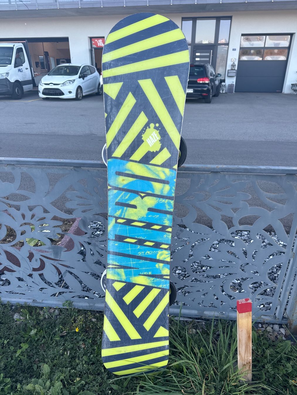 Snowboard Nitro Board: Snowboard 149cm Bindungen inkl. von Nitro – Usato da Schliern b. Köniz venduto da amo_lln9 1