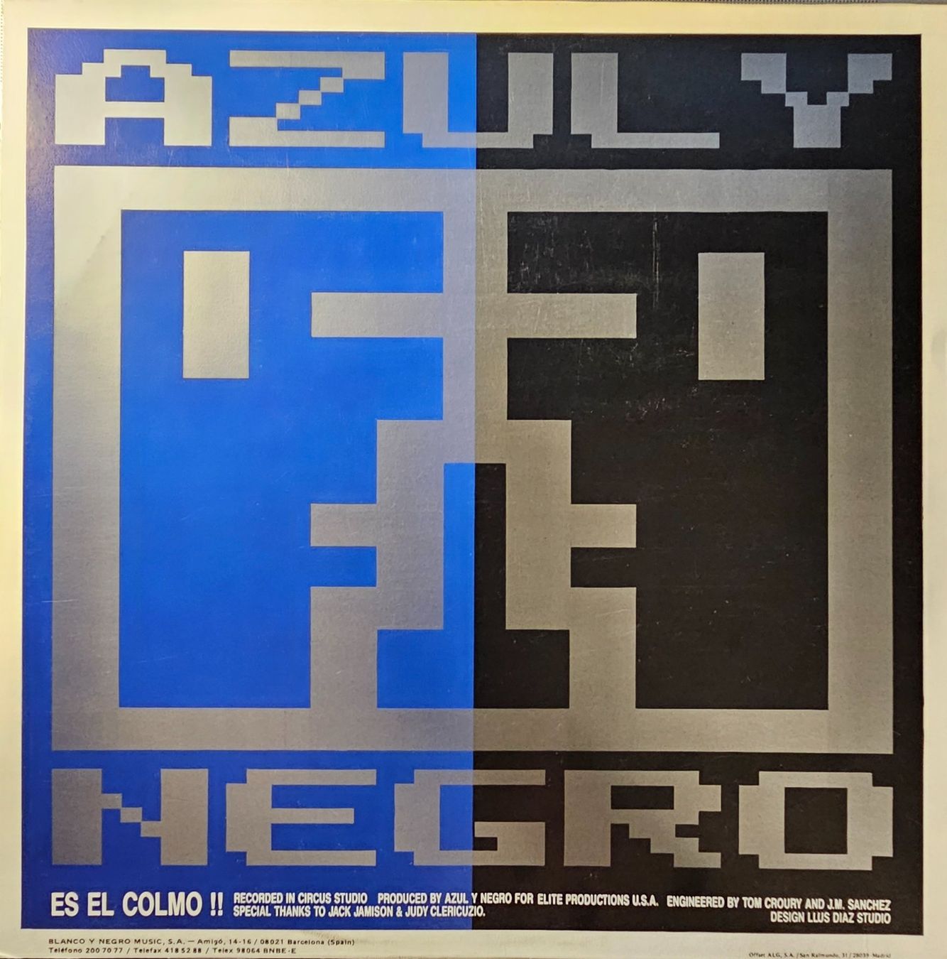 Schallplatten: Azul Y Negro – Es El Colmo – Gebraucht aus Wahlen b. Laufen von Cg10 2