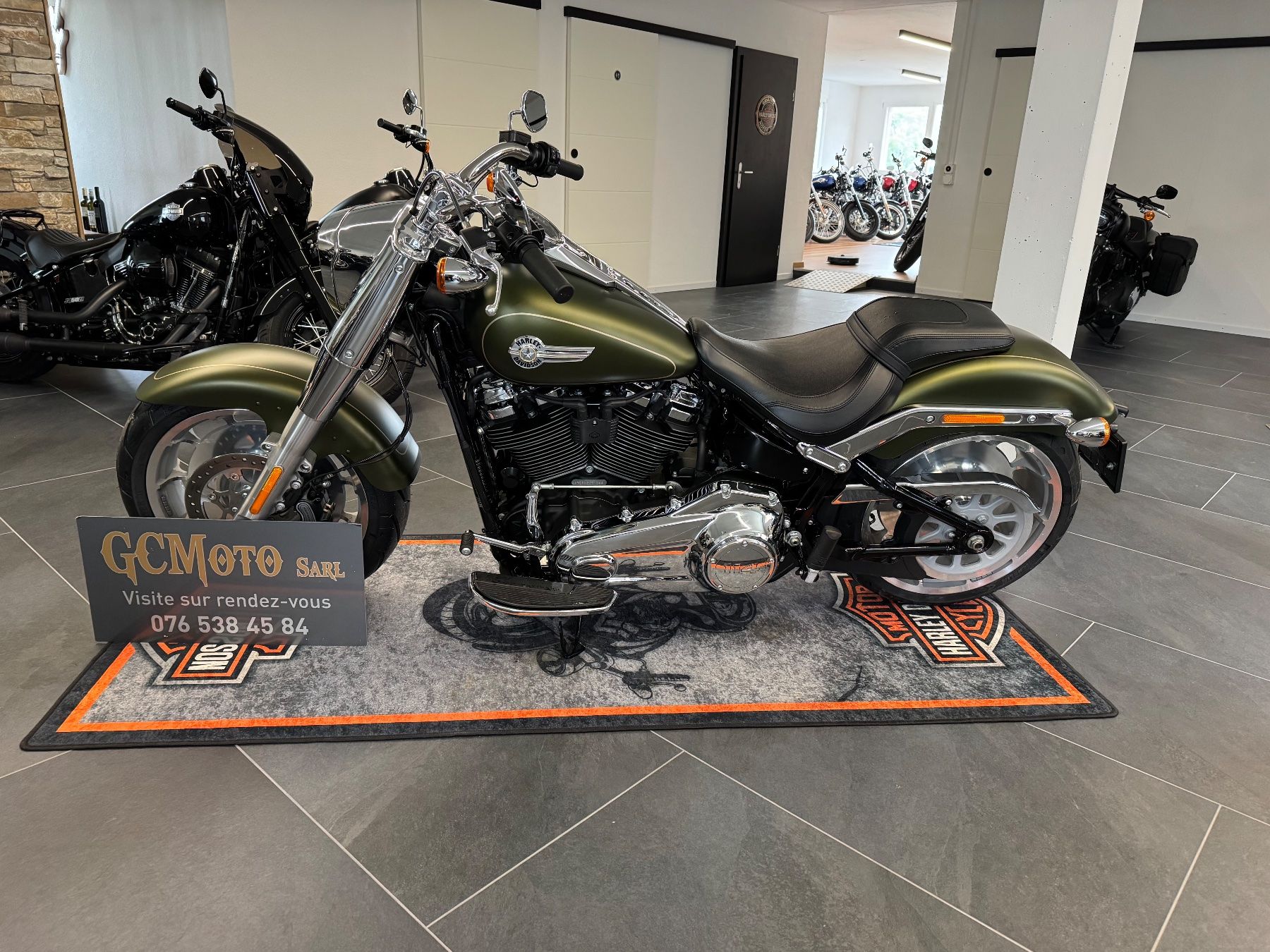 Harley-Davidson Chopper: Harley Davidson Fat Boy 114 LEASING POSSIBLE – Usato da Echallens venduto da HD90 5