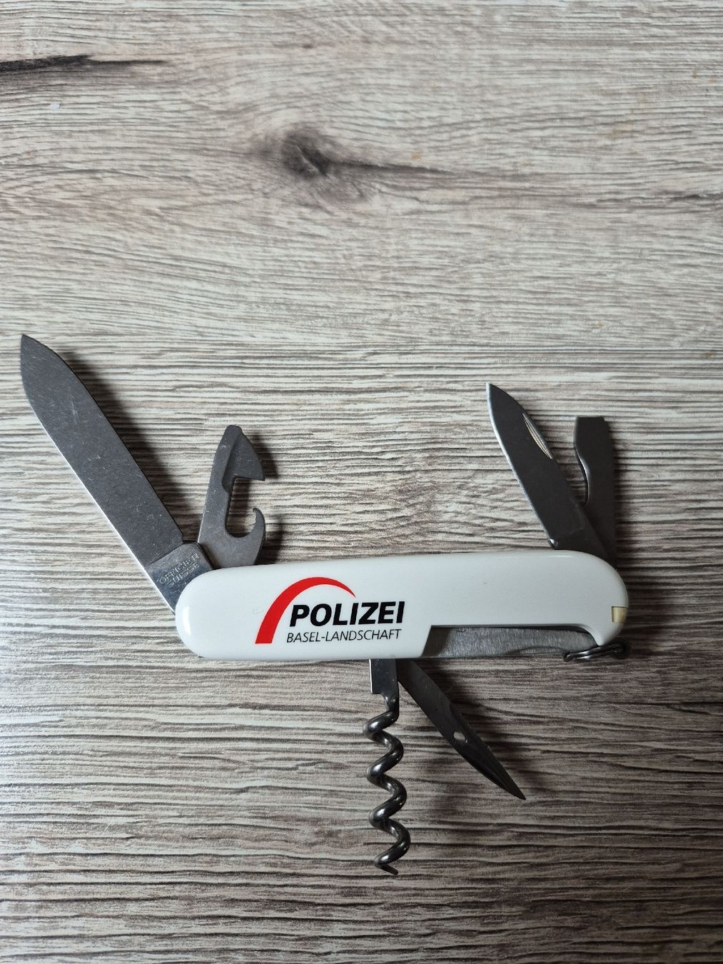 Victorinox Coltelli tascabile: Victorinox Sackmesser, Polizei Basel-Landschaft  – Nuovo (secondo la descrizione) da Regensdorf venduto da schmidi1964 4