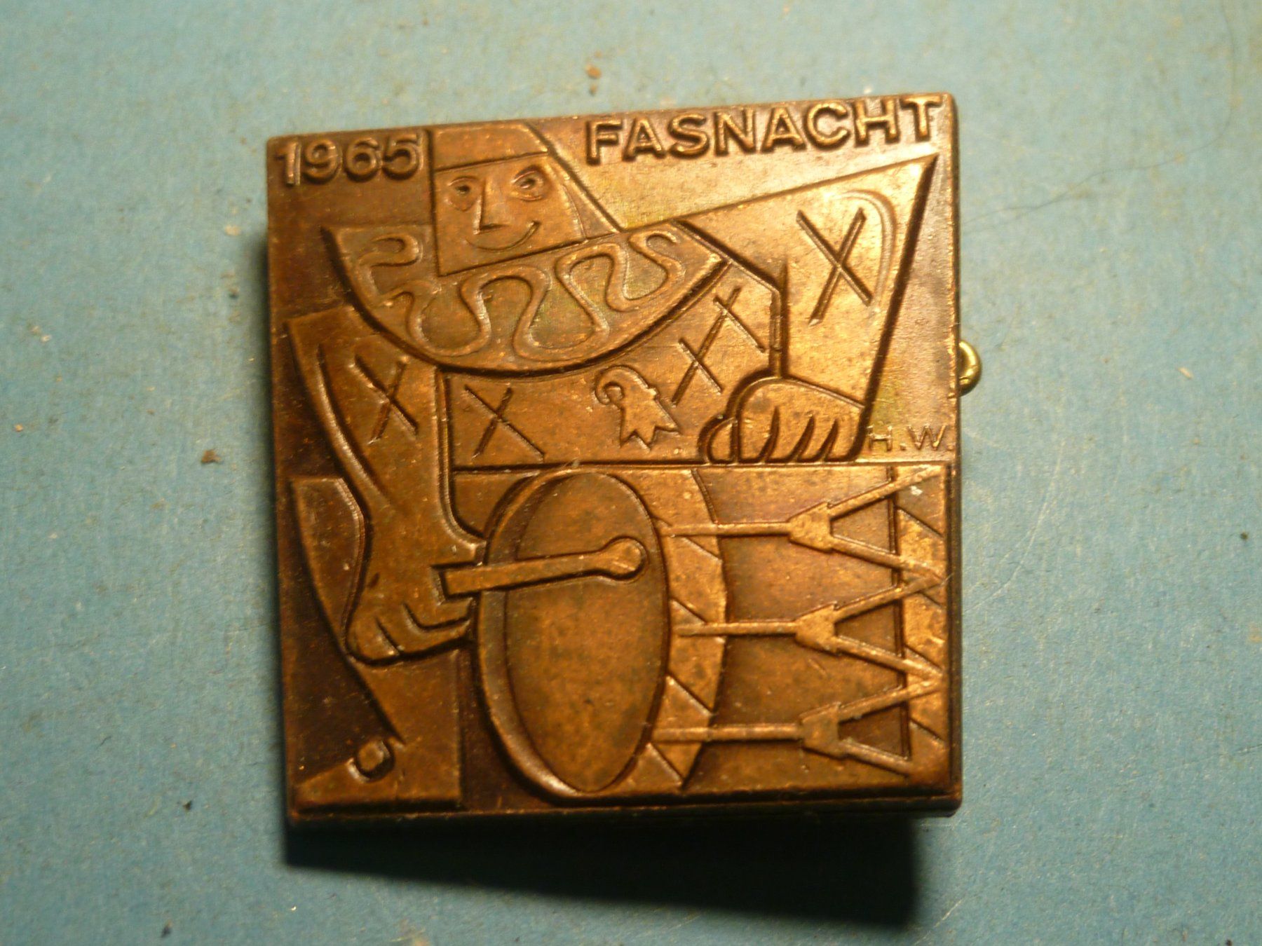 Placchette & Badge: BASEL 1965 BRONZE – Usato da Ried (Muotathal) venduto da Mandarin02