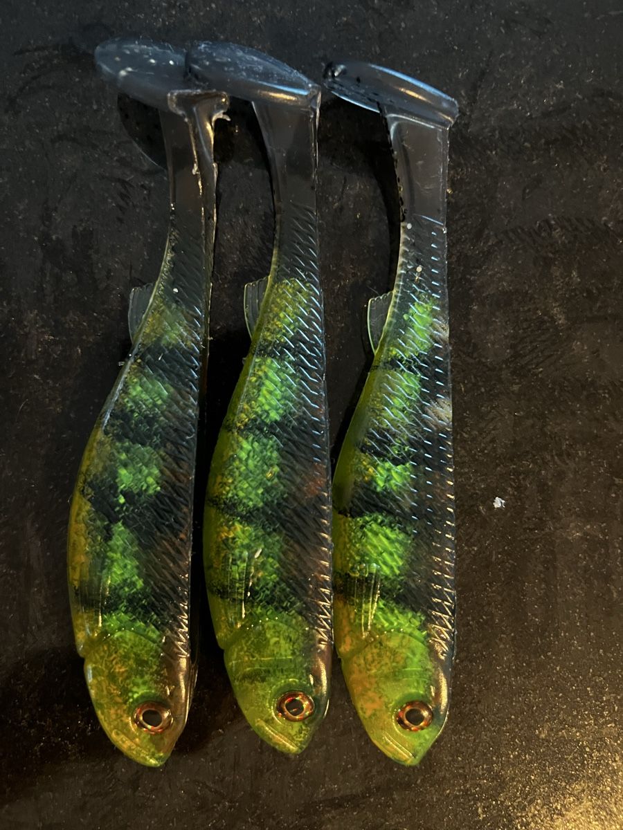 Köder: Gummifische Hecht – Neu und originalverpackt aus Büsserach von Emu21 5