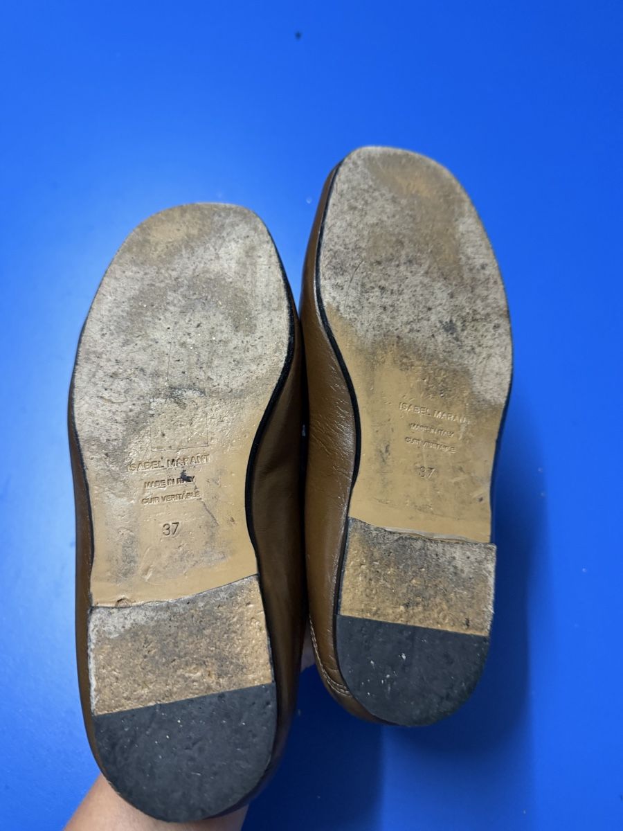 Isabel Marant Scarpe da donna: Isabel Marant loafers, brown leather – Usato da Herrliberg venduto da Tubalp 4