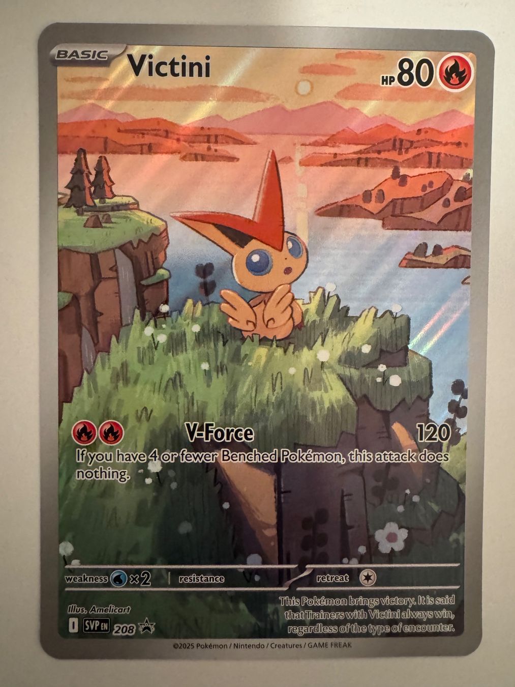 Pokémon Carte collezionabili: Pokemon Victini SVP 208 – Nuovo (secondo la descrizione) da Winterthur venduto da hershanking