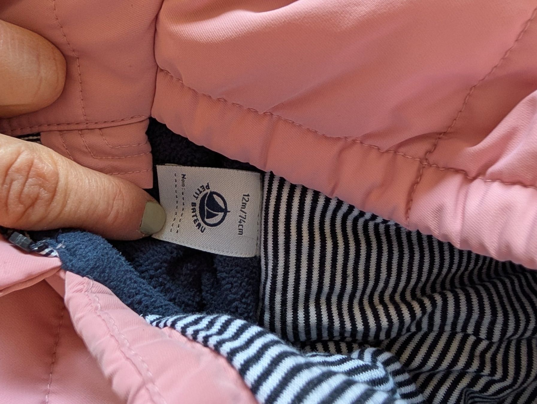 Petit Bateau Completi: Petit Bateau Winteranzug Baby – Usato da Genève venduto da cat_wyt7
