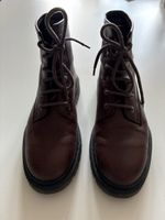 A.P.C. Schnürstiefel braun Leder Grösse 39 guter Zustand