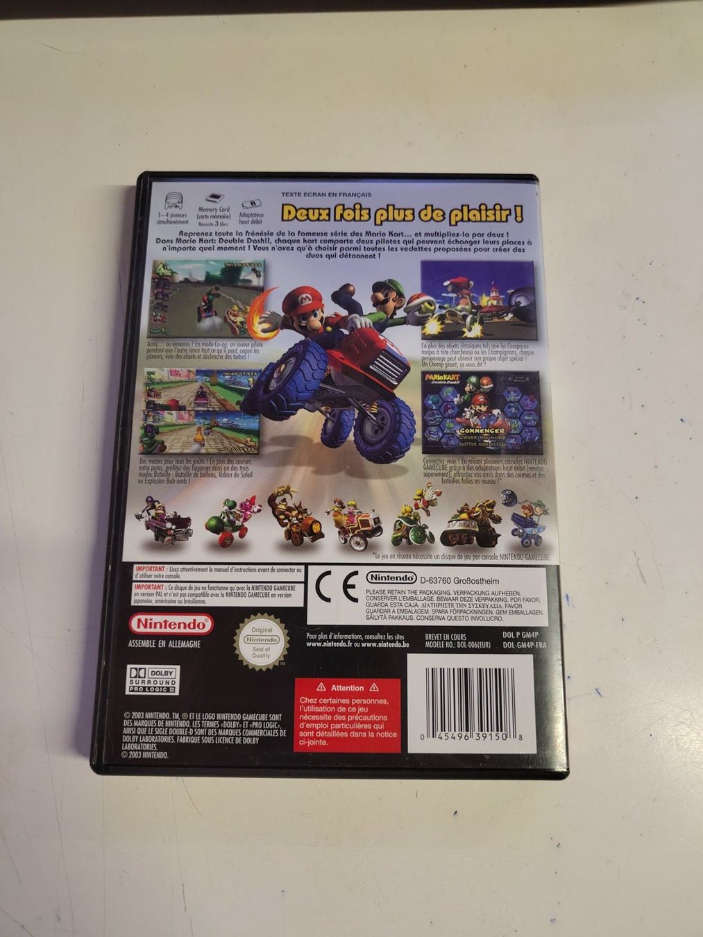 Nintendo Giochi: Jeu Gamecube - Mario Kart Double Dash Edition avec Zelda – Usato da Saxon venduto da dan_drn5 1