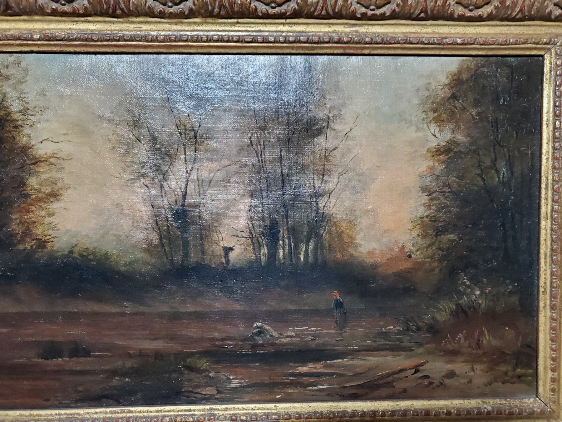Dipinti: GUSTAVE CASTAN 1823-1892 – Usato da BASEL venduto da elvins 4