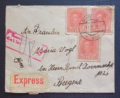 Brief ÖSTERREICH Express 1917