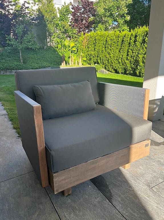Pfister Poltrone: Teak Gartenlounge – Usato da Hohenrain venduto da sui_slk2 1