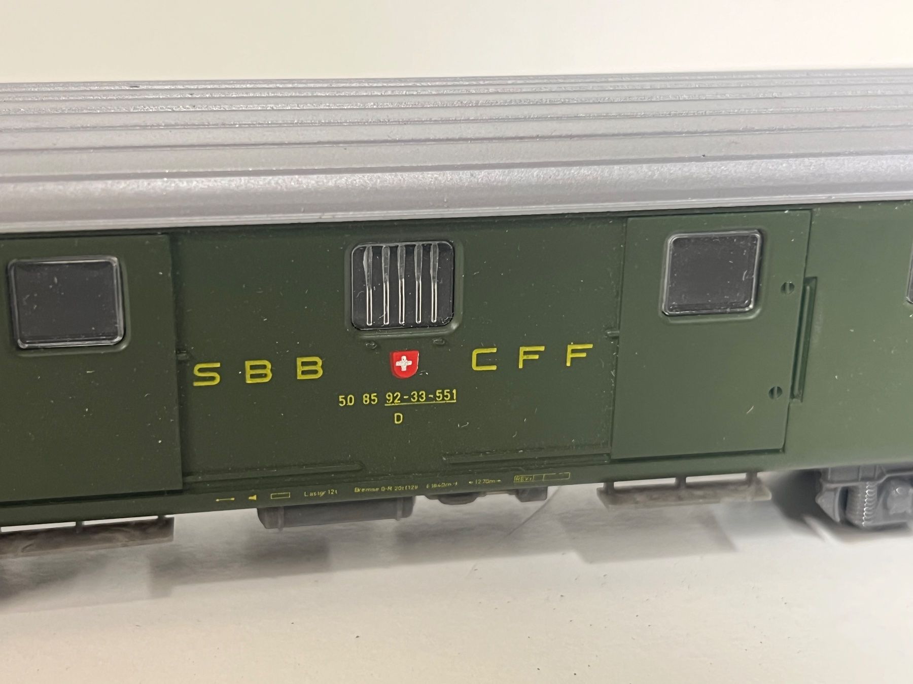 Kleinbahn Modelleisenbahnen: KLEINBAHN Gepäckwagen  SBB H0 DC – Gebraucht aus Neuenhof von ludovicco 1