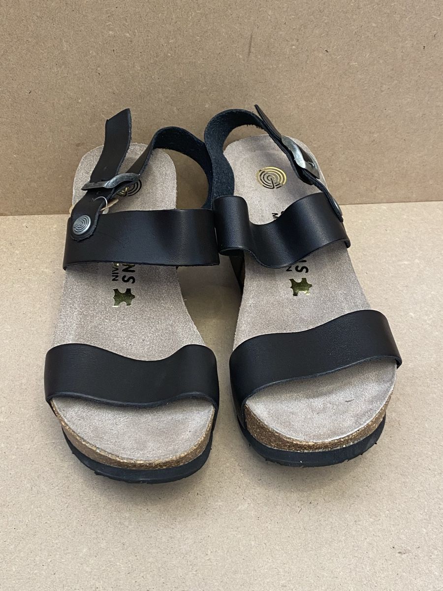 Damenschuhe: Sandalen , echt Leder, Schwarz, Gr. 38 – Neu (gemäss Beschreibung) aus Ostermundigen von summy73