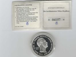 MÜNZE CARL XV 1861 / 1 SP COPY 2006