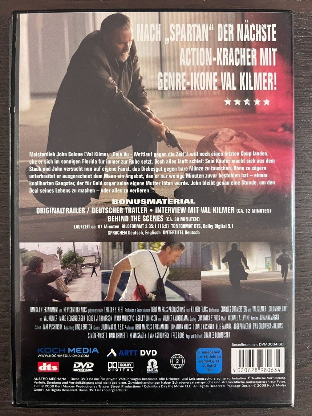 Tutti i DVDs: Columbus Day - Ein Spiel auf Leben und Tod – Usato da Zürich venduto da FilmFreunde 1