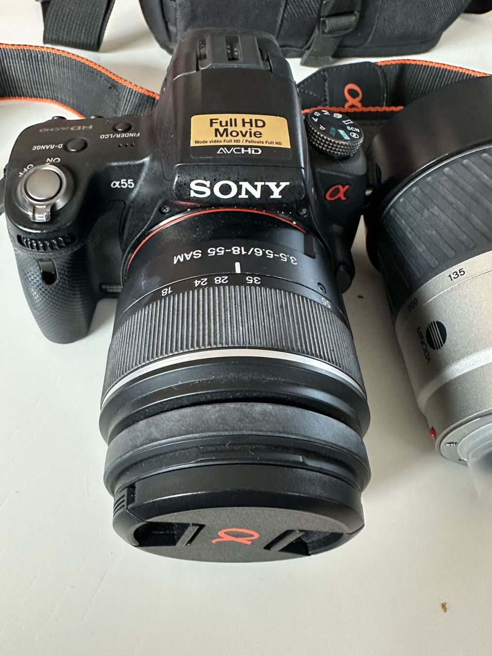 Sony Fotocamera: Sony Alpha 55 Digitale Spiegelreflexkamera – Usato da Burgdorf venduto da interstellar2
