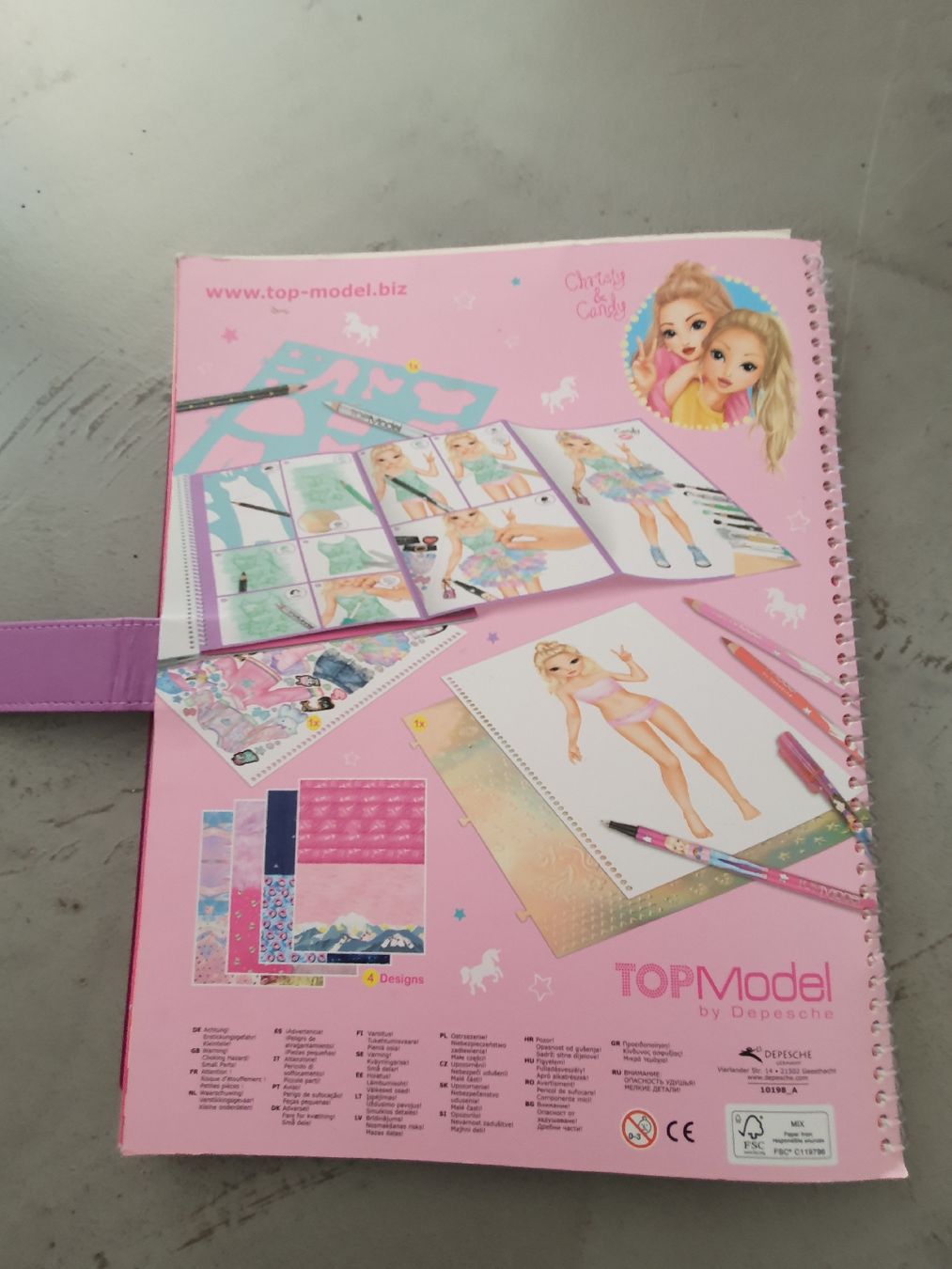 Kits de loisir créatif: Top Model Kreativ-Bücher, 3 Stück – D'occasion à Steinach par Xamax18 5
