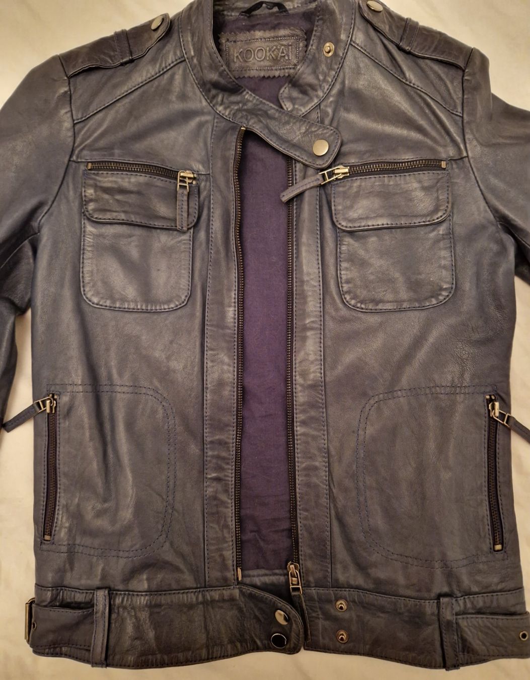 Kookai Giacche: Lederjacke aus 100% Lammnappa – Nuovo (secondo la descrizione) da Küsnacht ZH venduto da 2011_