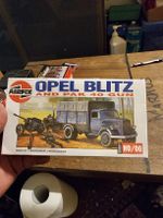 Airfix Opel Blitz mit Pak 40, Modellbausatz H0 (x)