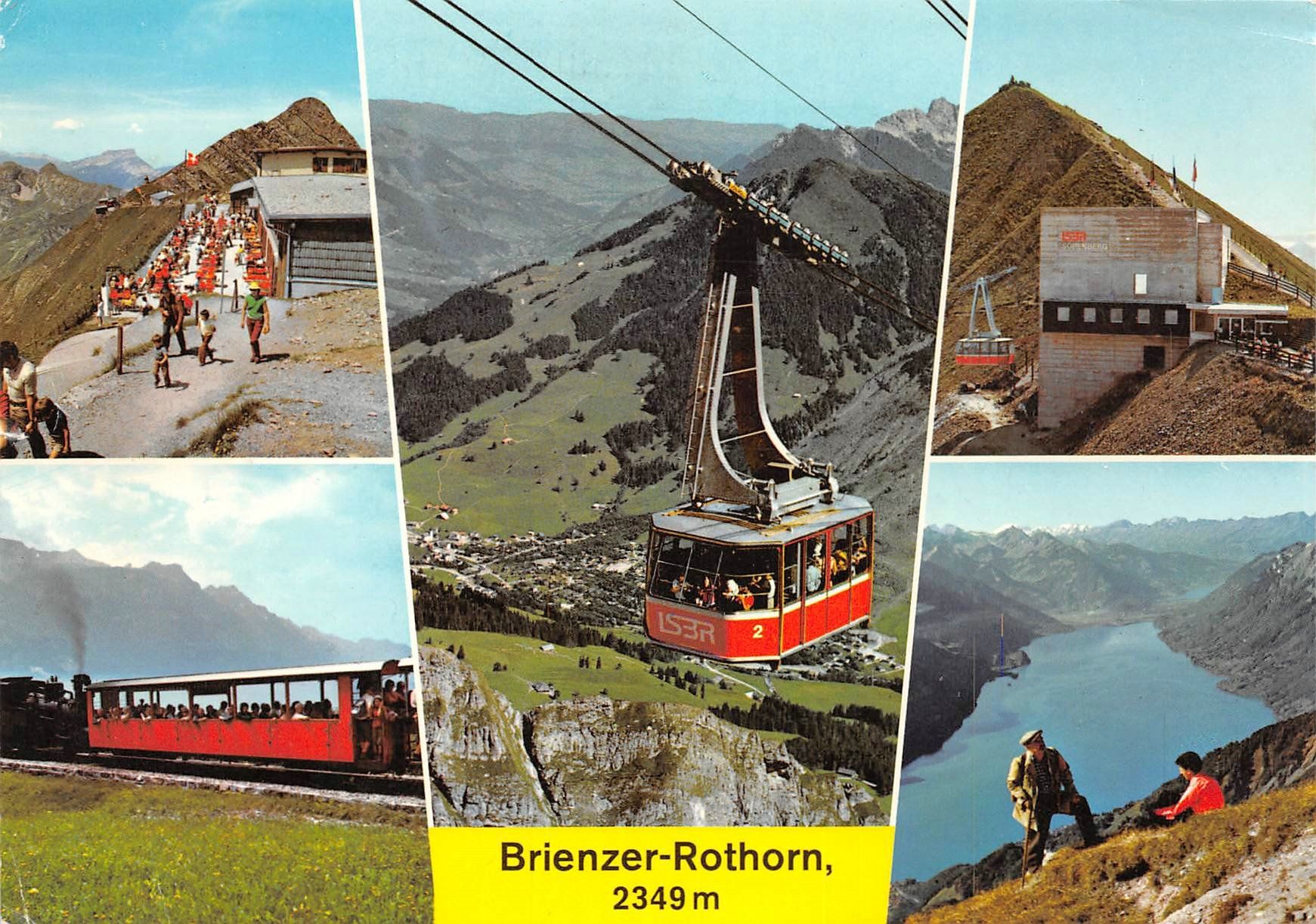Cartoline postali: 2x Brienzer Rothorn – Usato da Ottikon b.Kemptth. venduto da Neptun1974