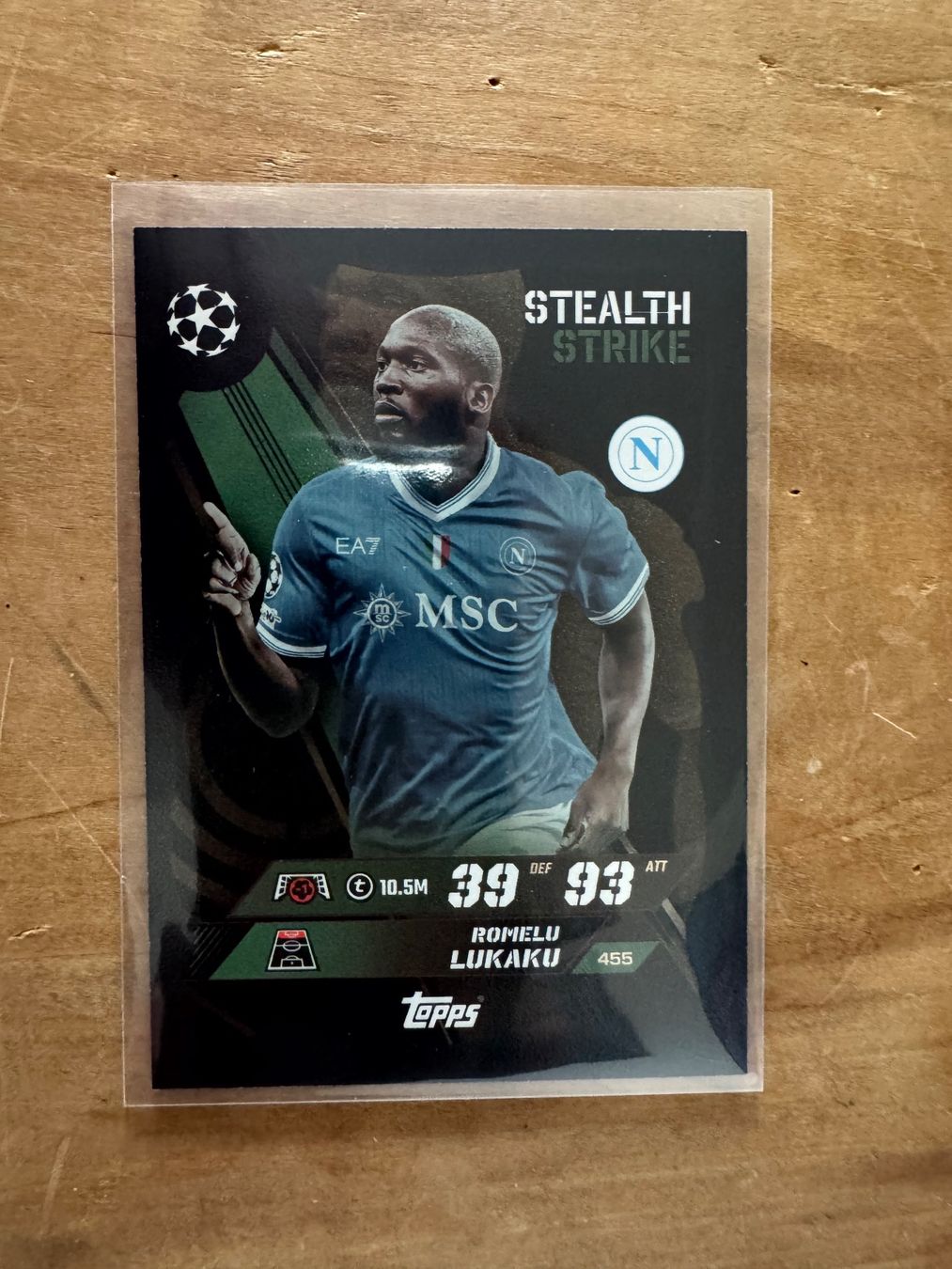 Topps Sammelbilder & Trading cards: Topps Romelu Lukaku Stealth Strike - CL 25/26 – Gebraucht aus Stettlen von DieTaube2.0