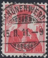 SCHÖNENWERD 15.II.11 - Vollstempel auf Helvetia Brustbild