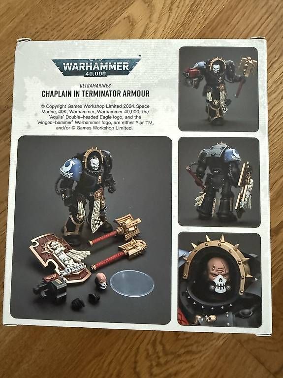 Statuette: Warhammer 40K Ultramrines Chaplain – Usato da Pratteln venduto da new_sg89 1