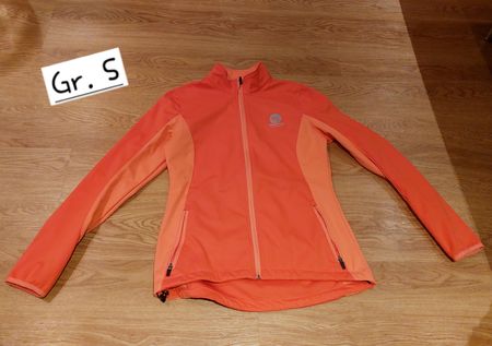 Orange Übergangsjacke Gr. S