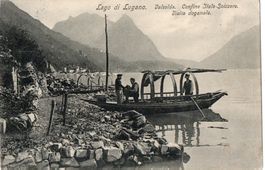 Lago di Lugano-Confine Svizzero - Visita doganale