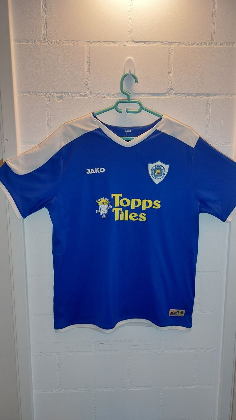 Jako Canottiere & Pantaloni: Leicester Trikot Gr. L 2007/09 Lambert #85 – Usato da Hedingen venduto da Turicun25