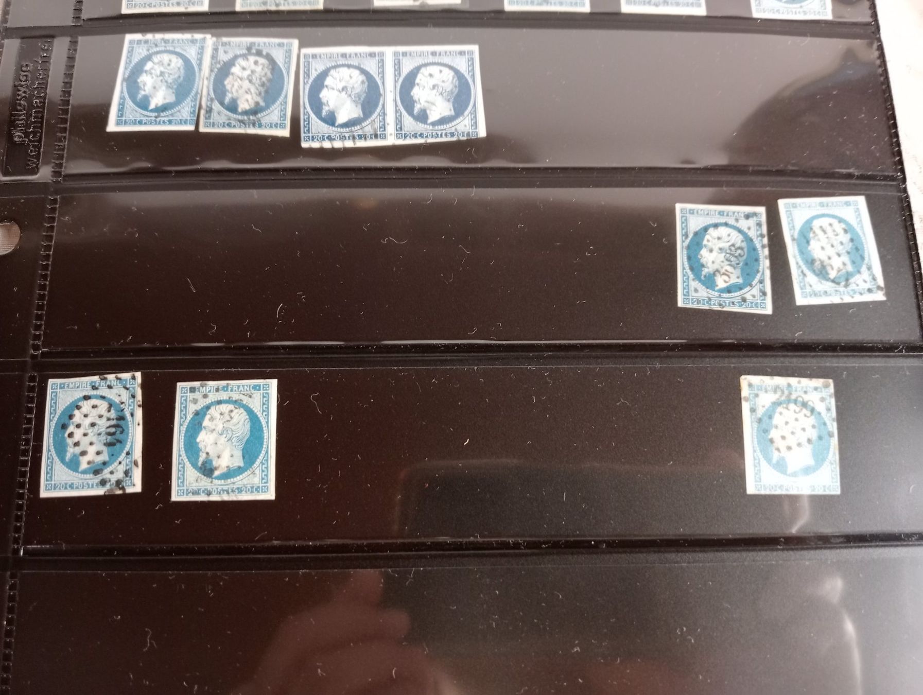 Tutti i francobolli: 41 alte Briefmarken Empire Franc gestempelt – Usato da Oberdorf BL venduto da Barocki888 9