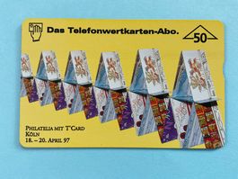 Telefonkarte Österreich PR10 Philatelia97 Köln 1000 Ex