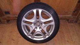 4 jantes alu 17" avec pneus été Alfa Roméo