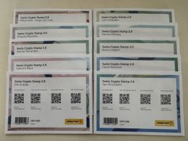 10x Swiss Crypto Stamp 2.0