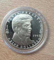 1993 Elvis Presley – Marshall Islands – 5 Dollars – BU/Stgl