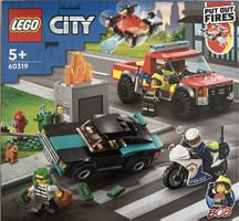 LEGO City 60319 Feuerwehrauto mit Drohne 