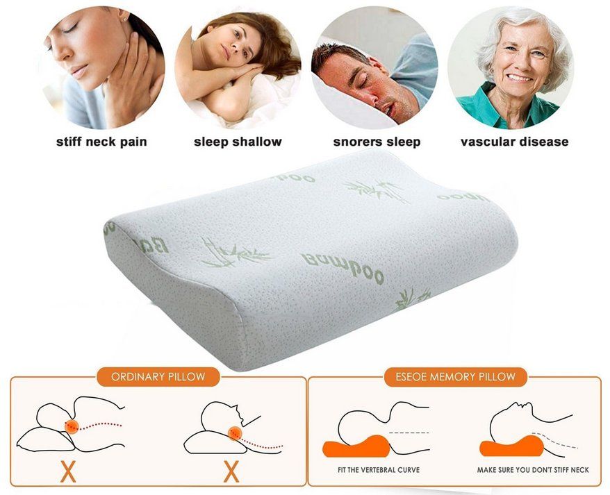 Cuscini: Oreiller Ergonomique Cervical en mousse à mémoire de forme – Nuovo e nell'imballaggio originale da Courtepin venduto da marco_polo_xiii 3