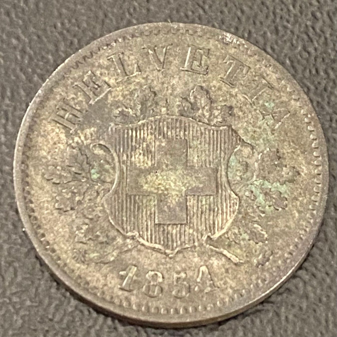 Alle Münzen: 10ct 1851 – Gebraucht aus Murist von kalmec 5