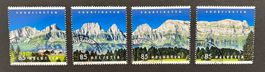 CH-Marken Eckstempel gestempelt 2017