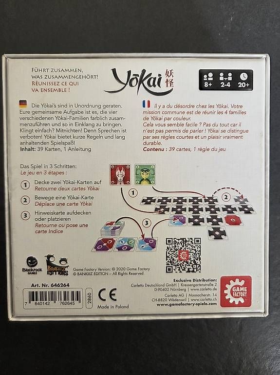 Jeux: Yokai Brettspiel – D'occasion à Bern par deb_t8fl 1