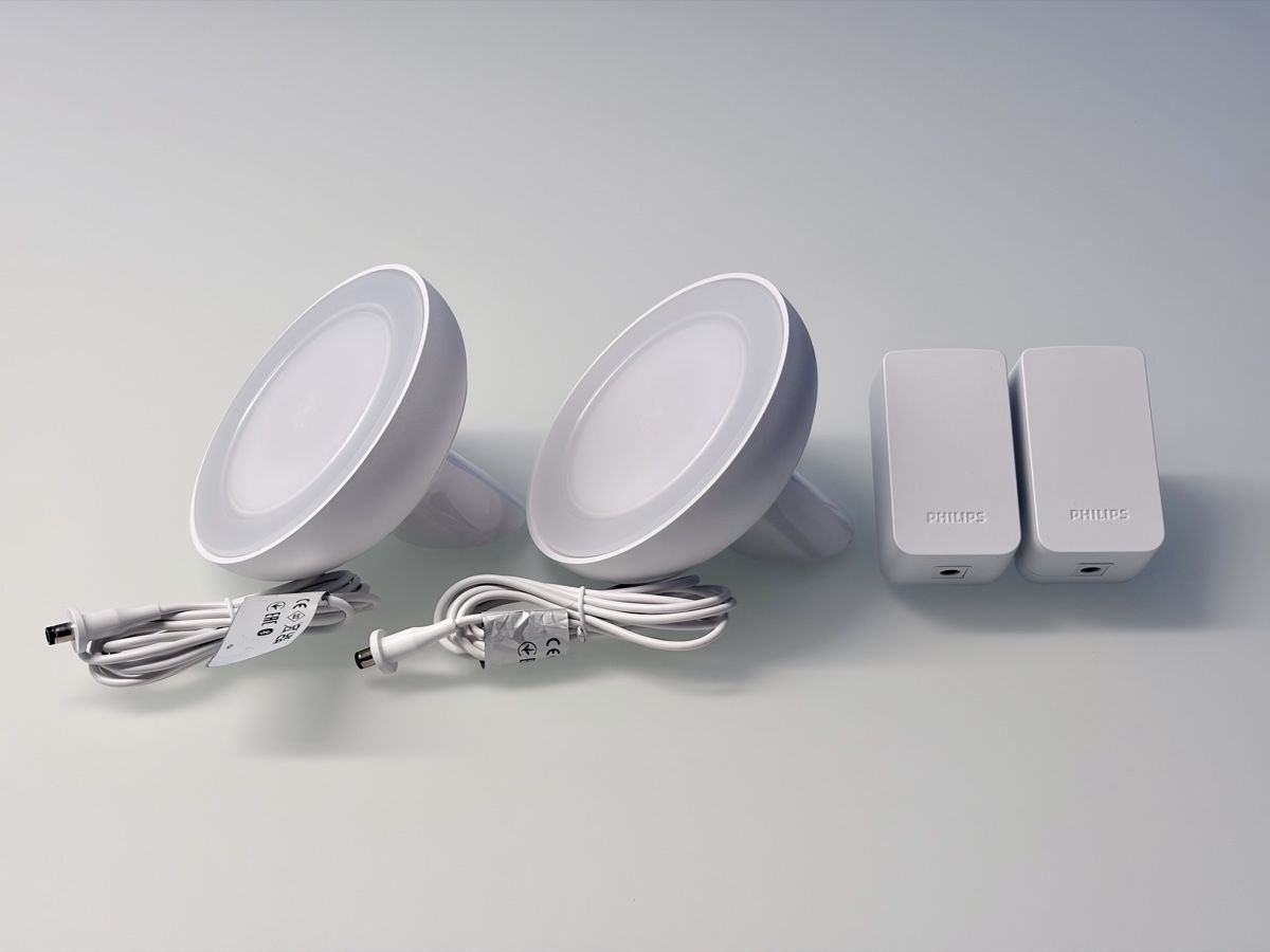 Philips Lampade: Philips Hue Bloom Tischleuchte - Doppelpack – Usato da Rain venduto da PANSARTAX 1