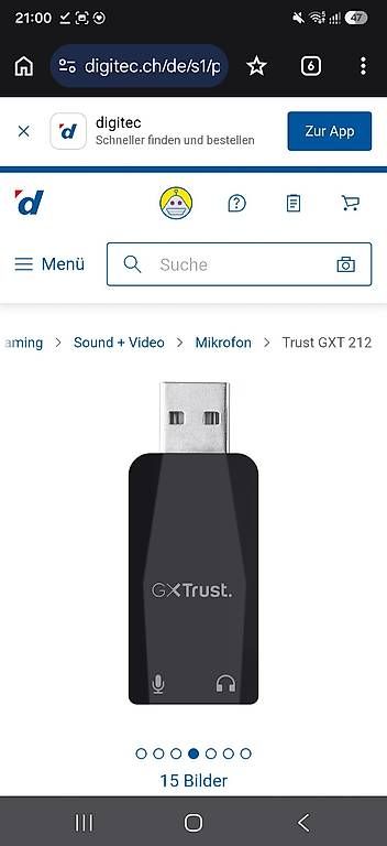 Trust Microfoni: Trust GXT 212 Gaming Mikrofon NEU – Nuovo (secondo la descrizione) da Zizers venduto da watchcomp. 1
