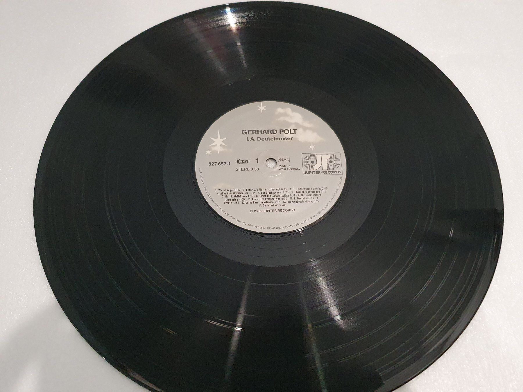 Schallplatten: Gerhard Polt – I. A. Deutelmoser – Gebraucht aus Uster von Vinyl-Leidenschaft 2