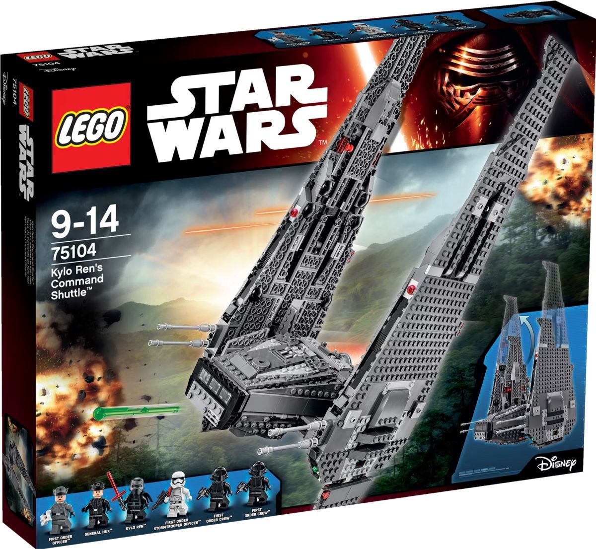 Lego Kit di costruzioni: LEGO Kylo Ren’s Command Shuttle – Usato da Pfungen venduto da Cra87